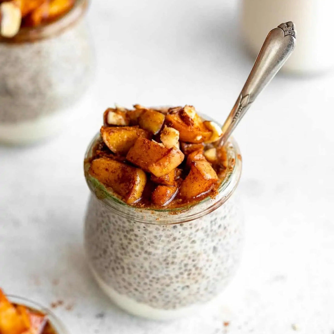 Meal Prep Chia Pudding Recipe for Stress Relief + Burnout Recovery
