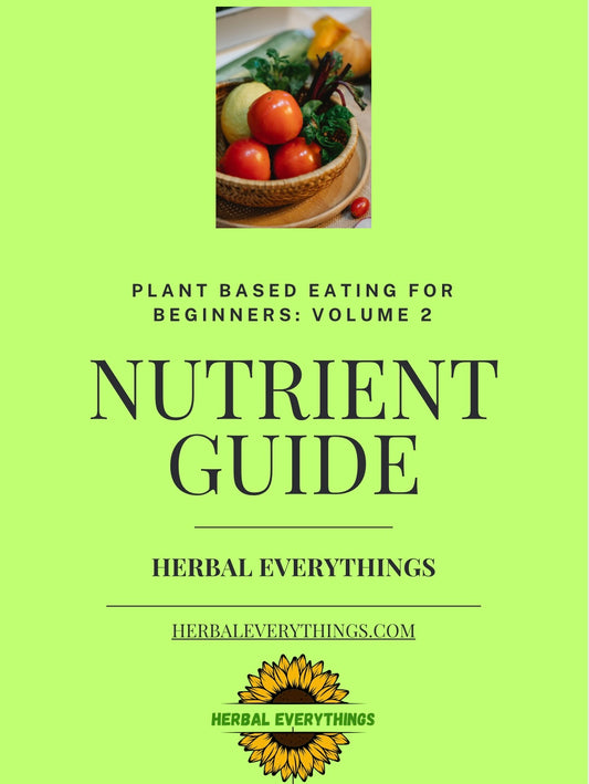 Plant-Based Nutrient Guide E-Book