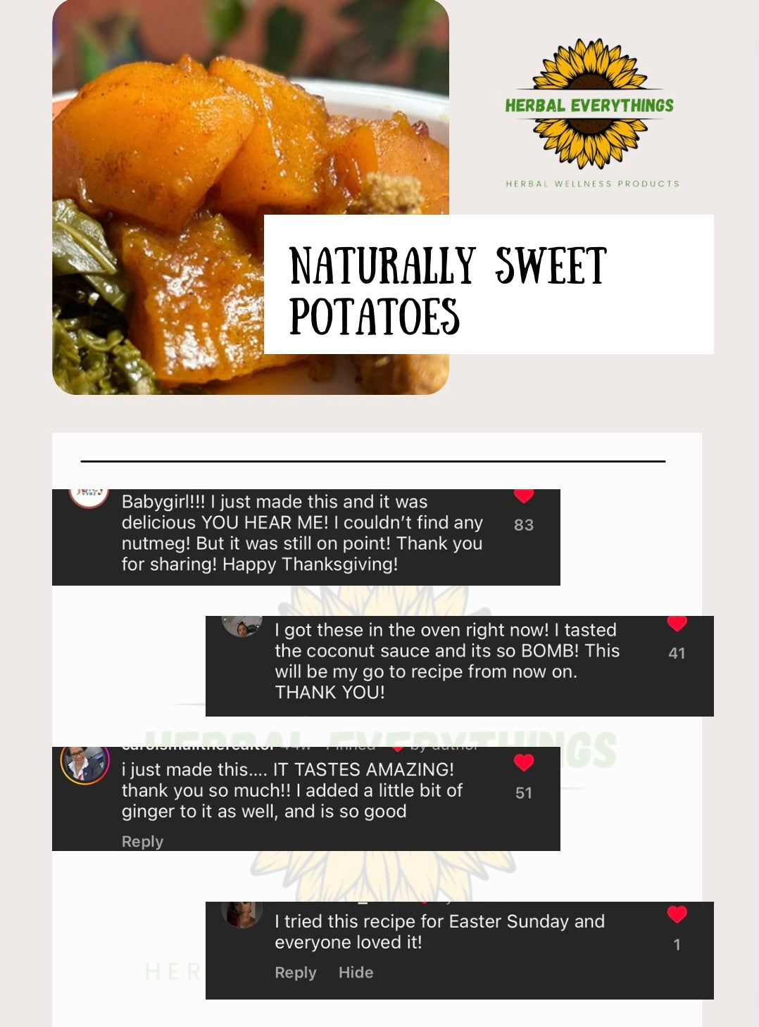 Viral Sweet Potatoes Recipe